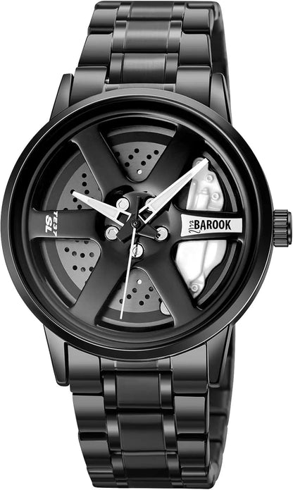 SKMEI Rotating Car Wheel Watch | Stylish Men’s Sport Wristwatch