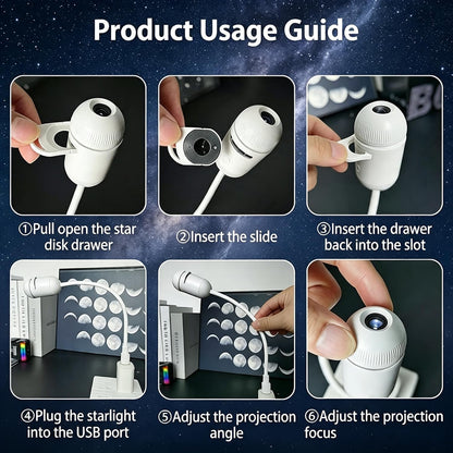 2-in-1 Galaxy Projector & Night Light |Free shipping in UAE 1–3 Days