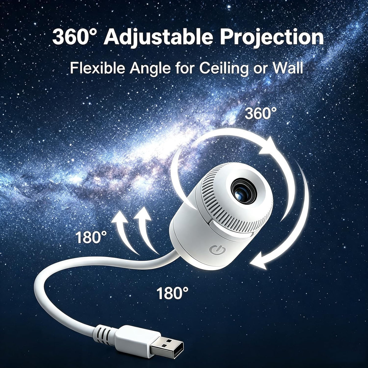 2-in-1 Galaxy Projector & Night Light |Free shipping in UAE 1–3 Days