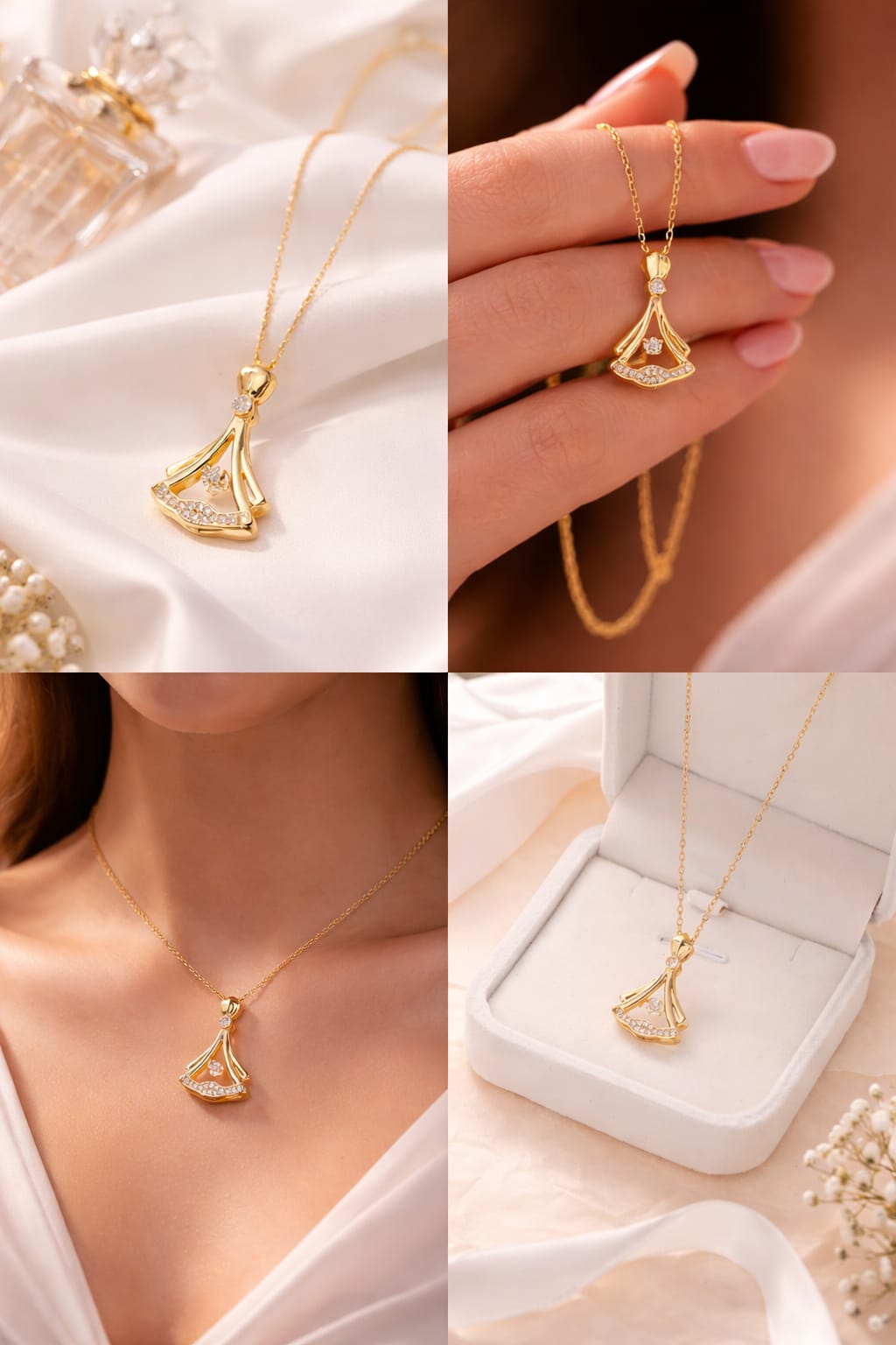 Glow Dress Necklace