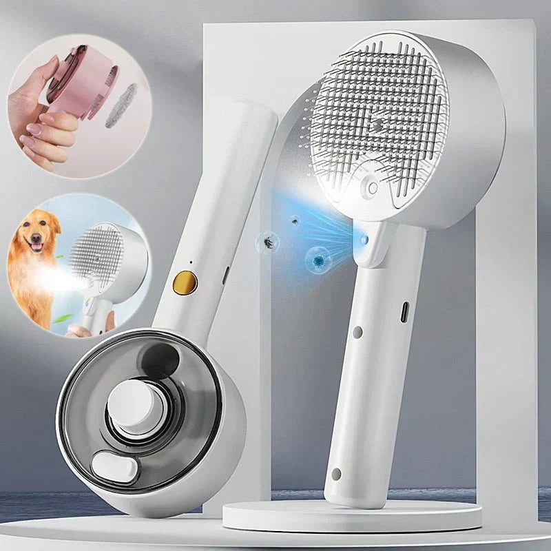 Self-Cleaning Animal Hair Remover Brush for Dogs & Cats  ( UAE Delivery Time: 1-3 Days )