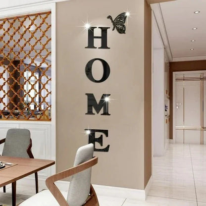 Home Acrylic Mirror Wall Decor