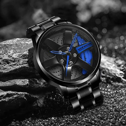 SKMEI Rotating Car Wheel Watch | Stylish Men’s Sport Wristwatch