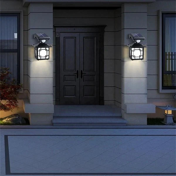 Waterproof Solar Sensor Wall Light