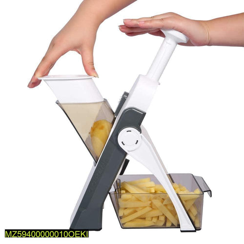 Stainless Steel 5-in-1 Manual Vegetable Slicer