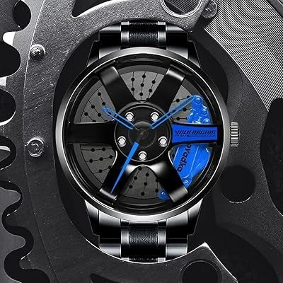 SKMEI Rotating Car Wheel Watch | Stylish Men’s Sport Wristwatch